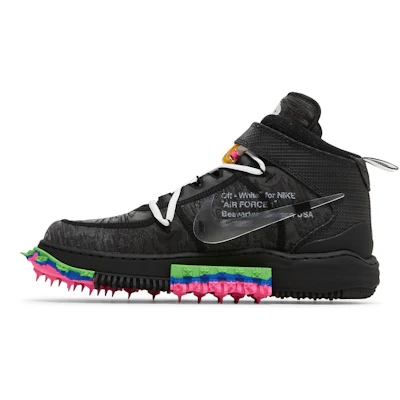 Off-White x Nike Air Force 1 Mid ‘Black’ DO6290-001