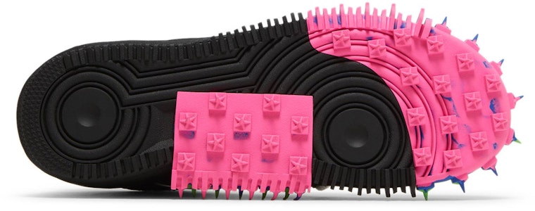 Off-White x Nike Air Force 1 Mid 'Hitam' DO6290-001 Shop Off-White x Nike Air Force 1 Mid 'Hitam' DO6290-001