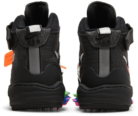 Off-White x Nike Air Force 1 Mid 'Black' DO6290-001 Details for Off-White x Nike Air Force 1 Mid 'Black' DO6290-001