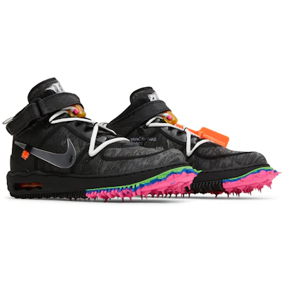 Off-White x Nike Air Force 1 Mid ‘Black’ DO6290-001