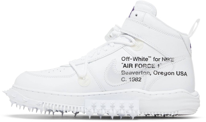 Off-White x Nike AF1 Mid "グラフィティ" DR0500-100 Lookbook Off-White x Nike AF1 Mid "グラフィティ" DR0500-100