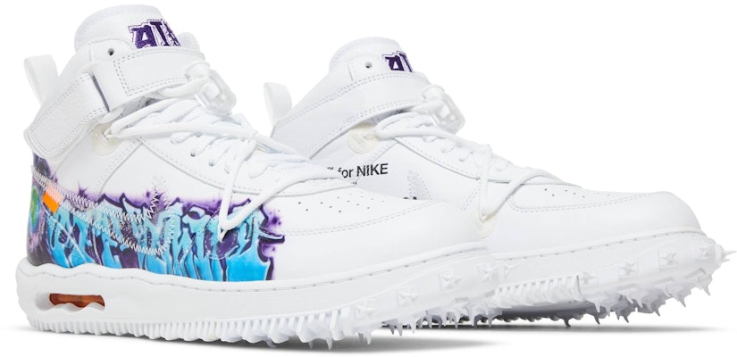 Off-White x Nike AF1 Mid "グラフィティ" DR0500-100 Cheap Off-White x Nike AF1 Mid "グラフィティ" DR0500-100