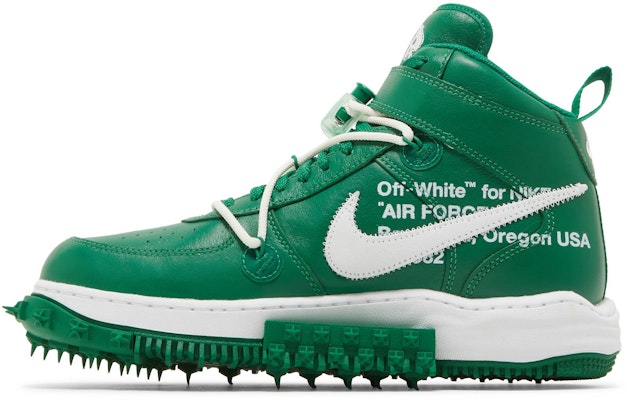 Off-White Nike Air Force1 Mid Pine Greenメンズ