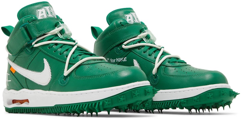 Off-White × Nike Air Force 1 Mid Greenそれなら本日には入金できます