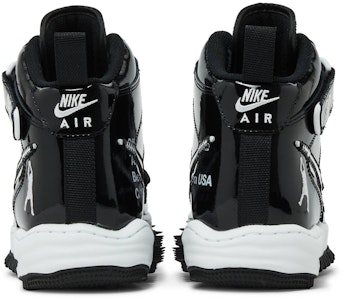 Off-White x Nike Air Force 1 Mid 'Sheed' Lelaki DR0500-001 Details for Off-White x Nike Air Force 1 Mid 'Sheed' Lelaki DR0500-001