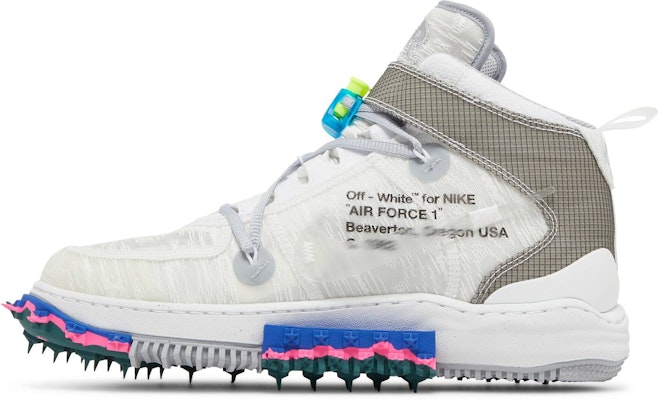 Off-White x Nike Air Force 1 Mid 'White' DO6290-100 Lookbook Off-White x Nike Air Force 1 Mid 'White' DO6290-100
