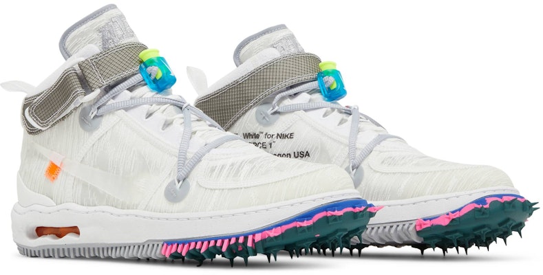 Off-White x Nike Air Force 1 Mid 'White' DO6290-100 Cheap Off-White x Nike Air Force 1 Mid 'White' DO6290-100