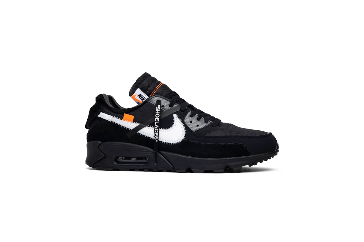 Off-White x Nike Air Max 90 'Black'