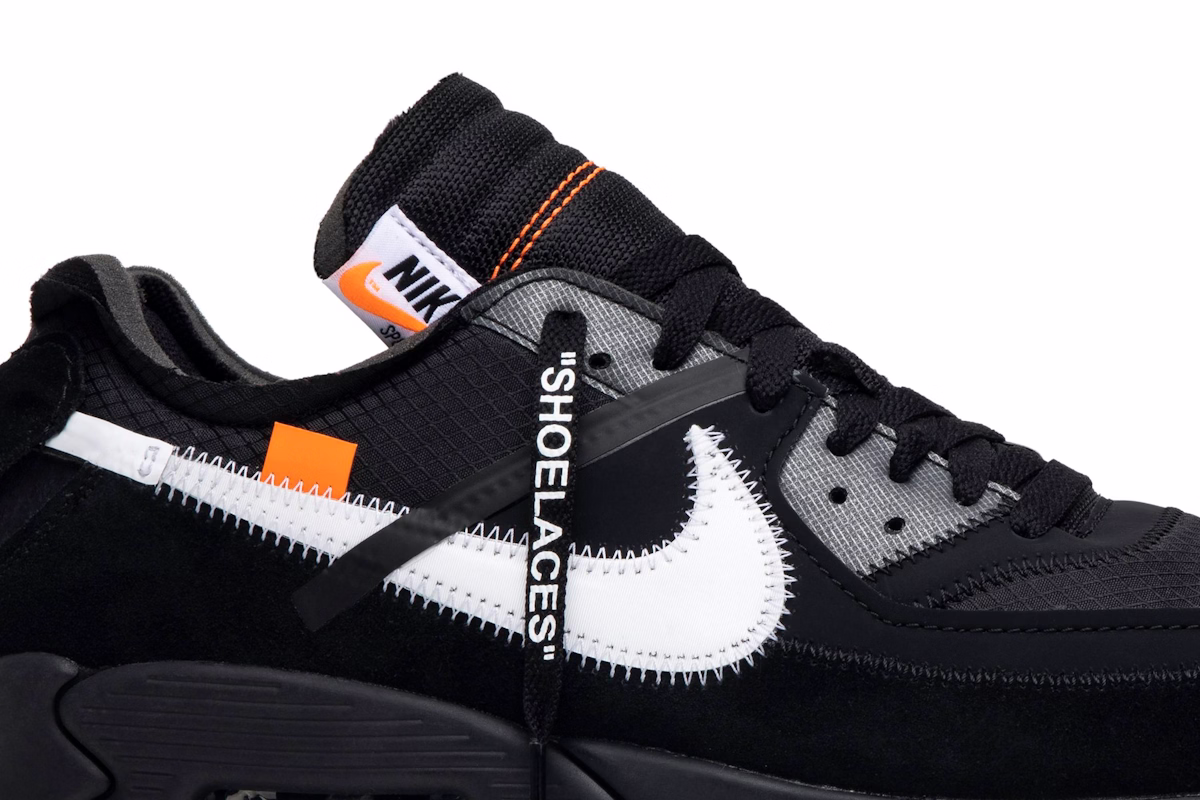 Off-White x Nike Air Max 90 'Black'