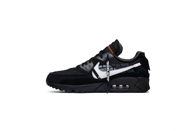 Off-White x Nike Air Max 90 'Black'