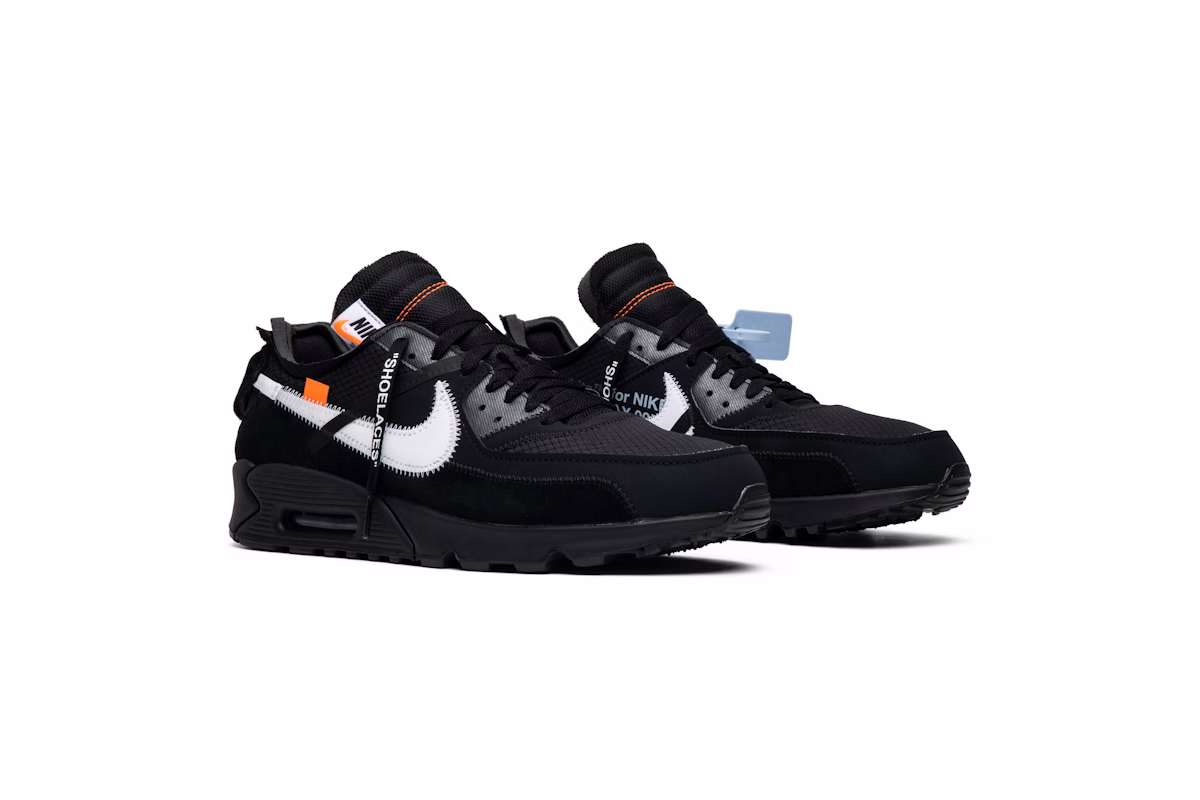 Off-White x Nike Air Max 90 'Black'