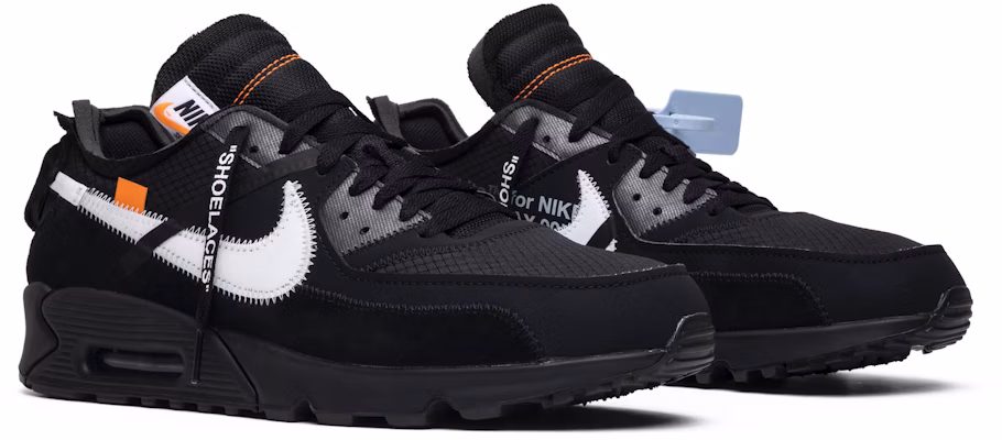 Off-White x Nike Air Max 90 'Black' AA7293-001 Cheap Off-White x Nike Air Max 90 'Black' AA7293-001