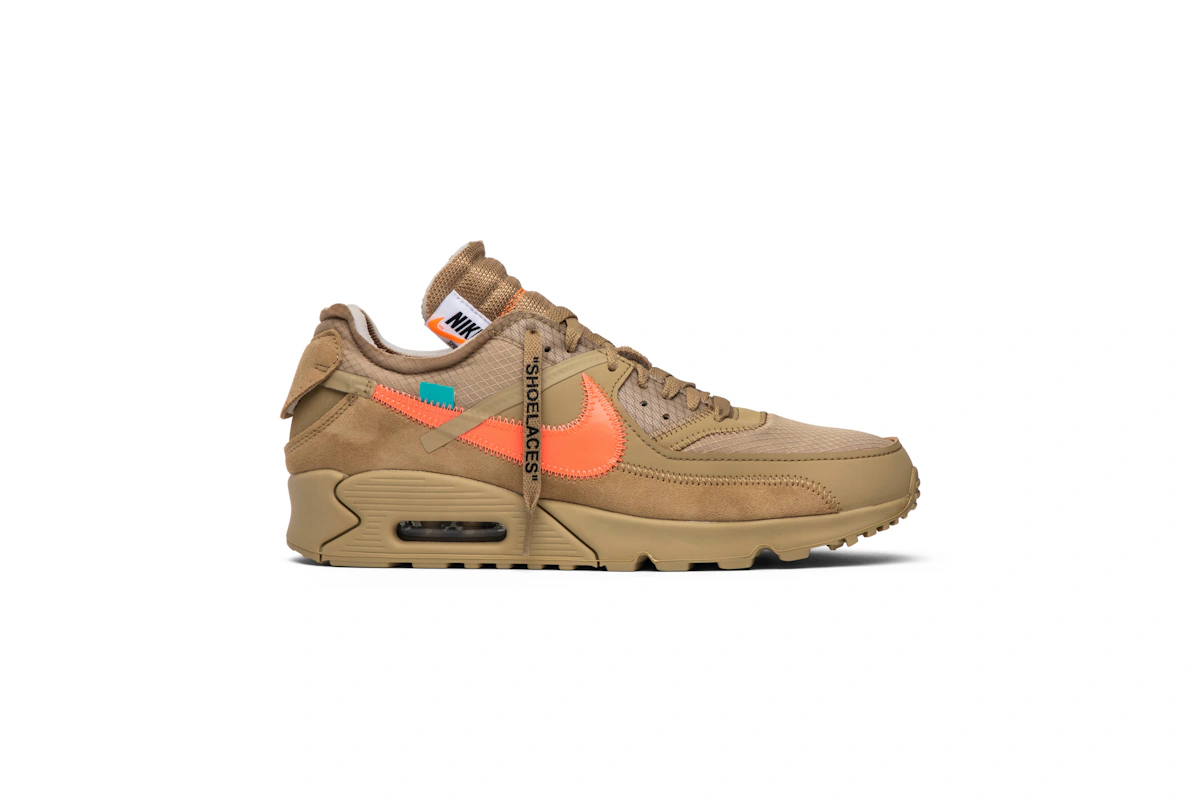 Off-White x Nike Air Max 90 'Desert Ore'
