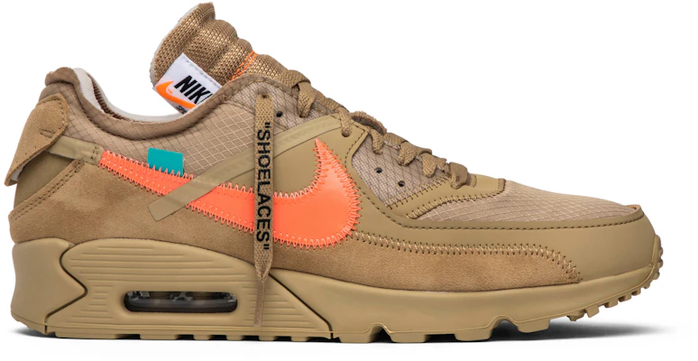 Off-White x Nike Air Max 90 'Desert Ore' AA7293-200 Buy Off-White x Nike Air Max 90 'Desert Ore' AA7293-200