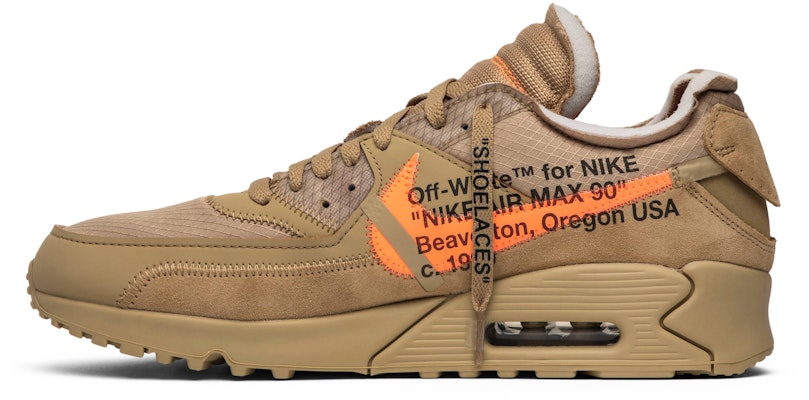 Off-White x Nike Air Max 90 'Desert Ore' AA7293-200 Lookbook Off-White x Nike Air Max 90 'Desert Ore' AA7293-200