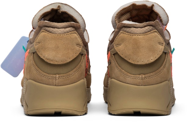 Off-White x Nike Air Max 90 'Desert Ore' AA7293-200 Details for Off-White x Nike Air Max 90 'Desert Ore' AA7293-200