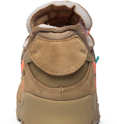 Off-White x Nike Air Max 90 'Desert Ore' AA7293-200 Sizing Off-White x Nike Air Max 90 'Desert Ore' AA7293-200