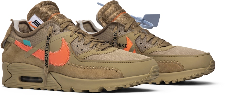 Off-White x Nike Air Max 90 'Desert Ore' AA7293-200 Cheap Off-White x Nike Air Max 90 'Desert Ore' AA7293-200