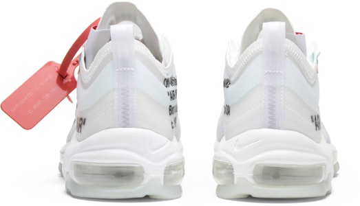 Off-White x Nike Air Max 97 OG 'The Ten' Sepatu Sneakers AJ4585-100 Details for Off-White x Nike Air Max 97 OG 'The Ten' Sepatu Sneakers AJ4585-100