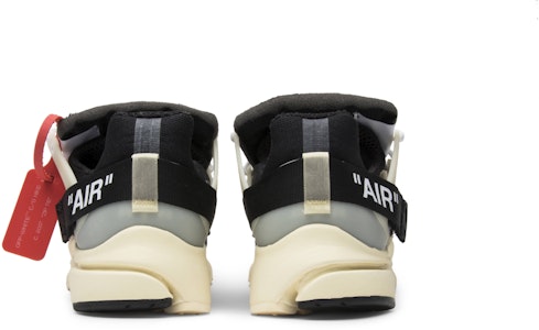 Off-White x Nike Air Presto 'The Ten' AA3830-001 - Kasut Koleksi Eksklusif Details for Off-White x Nike Air Presto 'The Ten' AA3830-001 - Kasut Koleksi Eksklusif