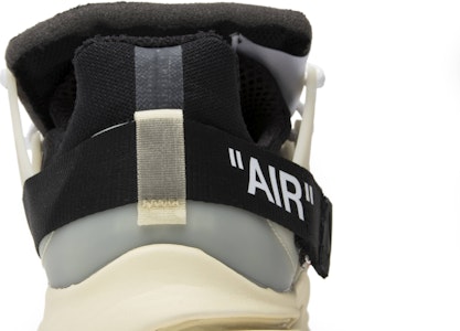 Off-White x Nike Air Presto 'The Ten' AA3830-001 - Kasut Koleksi Eksklusif Sizing Off-White x Nike Air Presto 'The Ten' AA3830-001 - Kasut Koleksi Eksklusif
