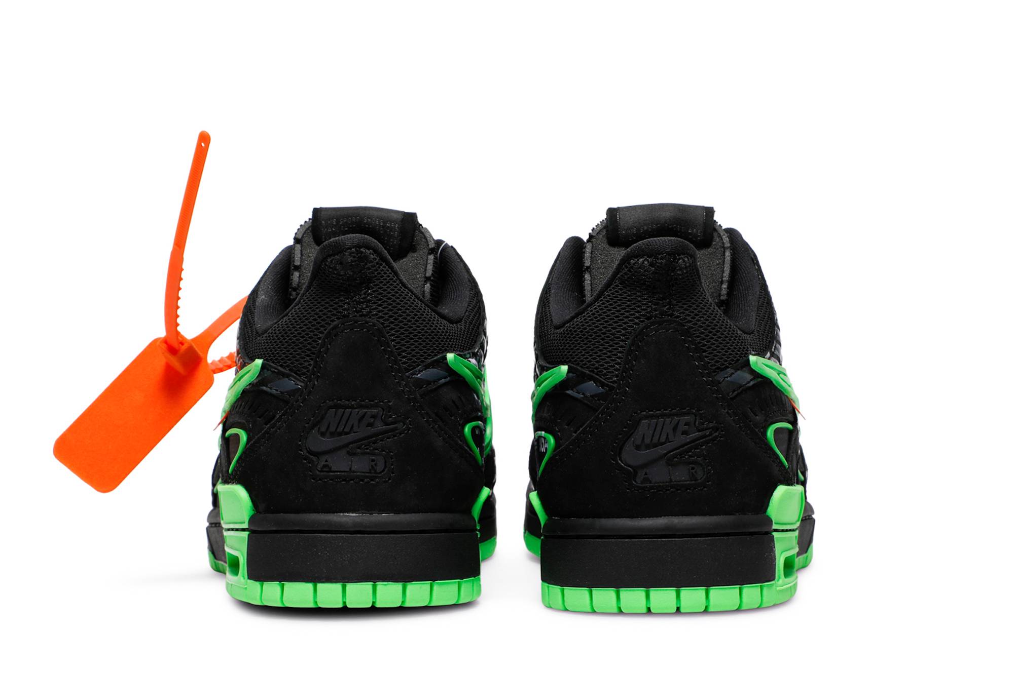 Off-White x Nike Air Rubber Dunk Green Strike CU6015-001 Nicesnk