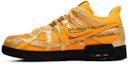 Lookbook Off-White x Nike Air Rubber Dunk 'University Gold' Emas Universiti. CU6015-700