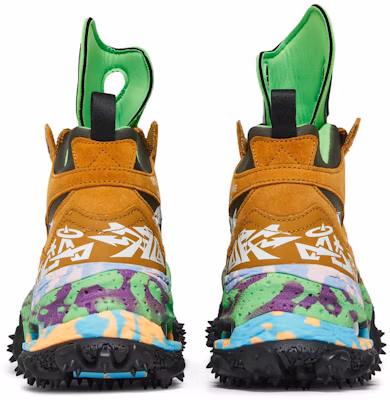 Off-White x Nike Air Terra Forma 'Wheat' DQ1615-700 Details for Off-White x Nike Air Terra Forma 'Wheat' DQ1615-700