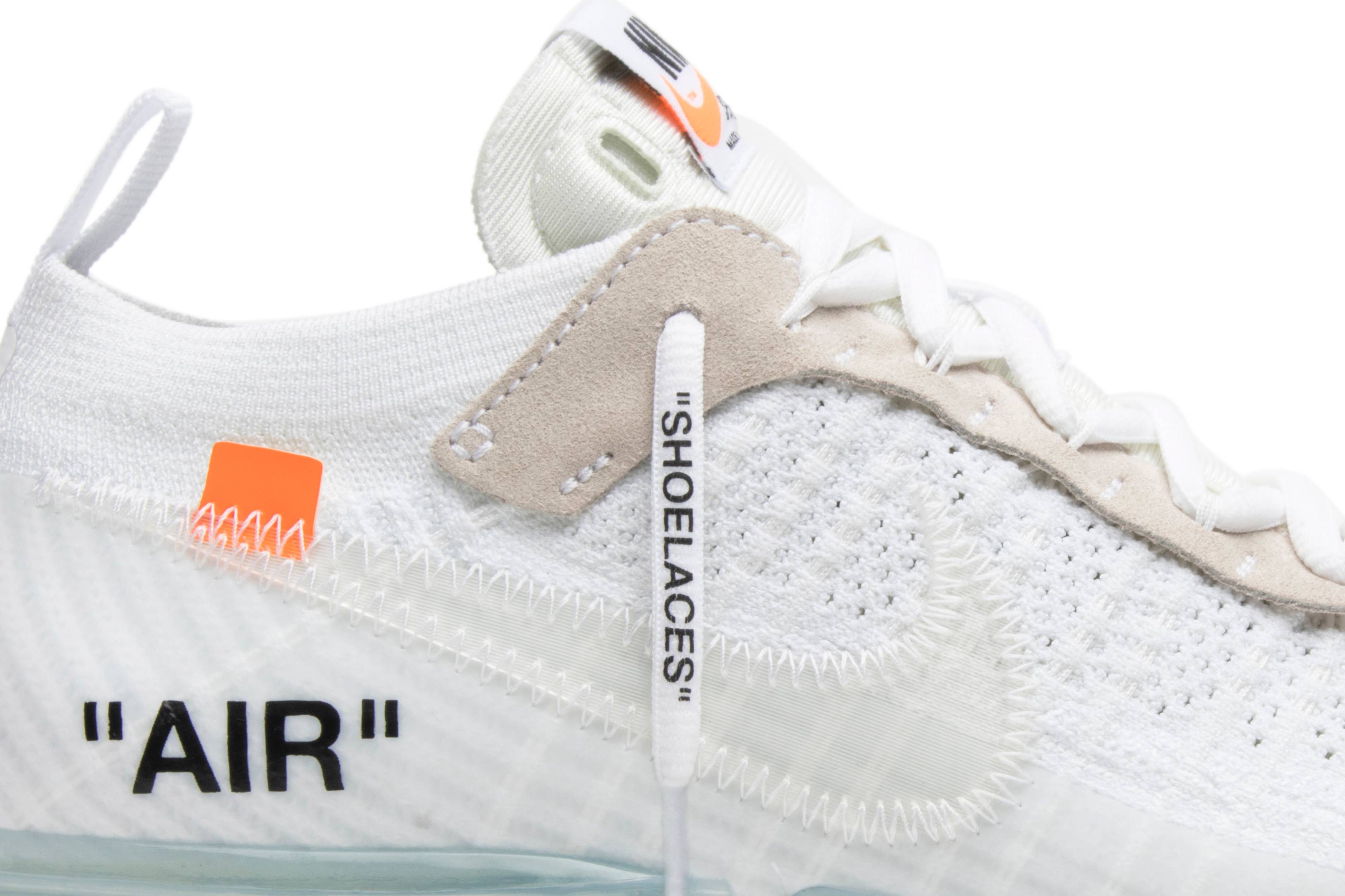 Off-White x Nike Air VaporMax 'Part 2' [also worn by Jay Chou] AA3831-100 - Image 2