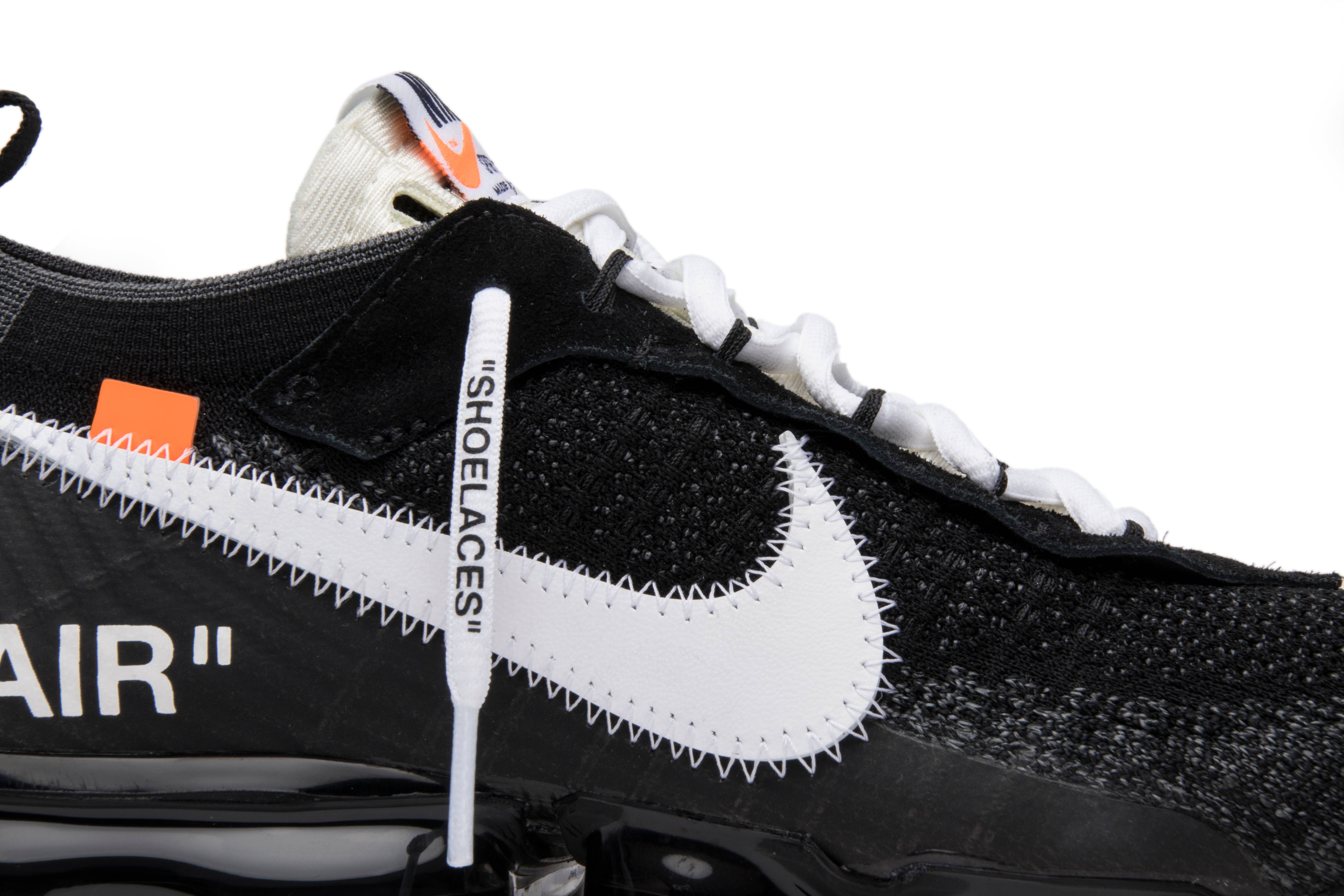 Off-White x Nike Air VaporMax 'The Ten' AA3831-001 - Image 2