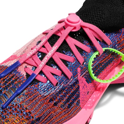 Off-White x Nike Air Zoom Turbo Next% Flyknit 'Pink Glow' CV0697-400 1