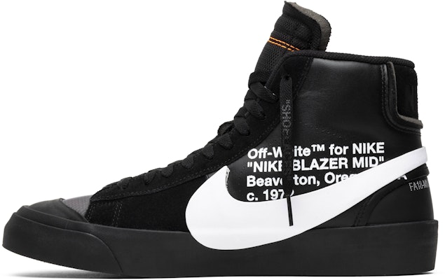 Off-White x Nike Blazer Mid 'Grim Reapers' AA3832-001 Lookbook Off-White x Nike Blazer Mid 'Grim Reapers' AA3832-001