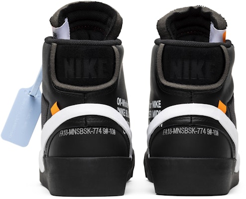 Off-White x Nike Blazer Mid 'Grim Reapers' AA3832-001 Details for Off-White x Nike Blazer Mid 'Grim Reapers' AA3832-001