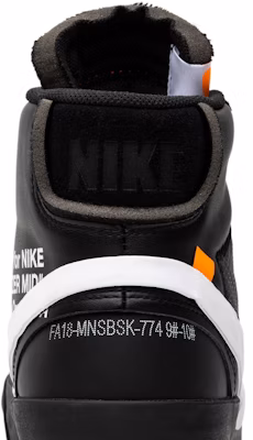 Off-White x Nike Blazer Mid 'Grim Reapers' AA3832-001 Sizing Off-White x Nike Blazer Mid 'Grim Reapers' AA3832-001