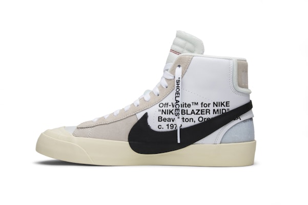 Off‑White x Nike Blazer Mid 'The Ten' AA3832‑100 - AA3832-100 ...