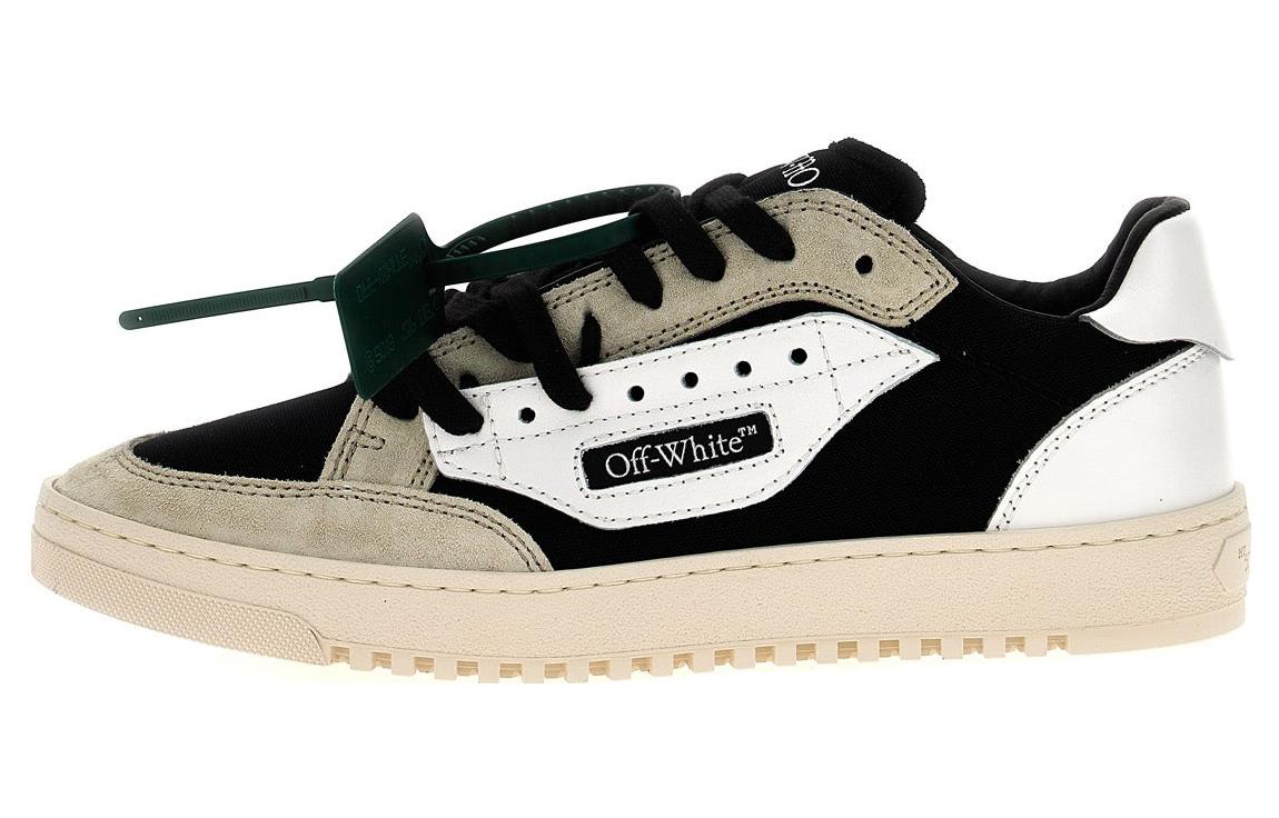 Off-White Nike Dunk Low 'Black Leather'