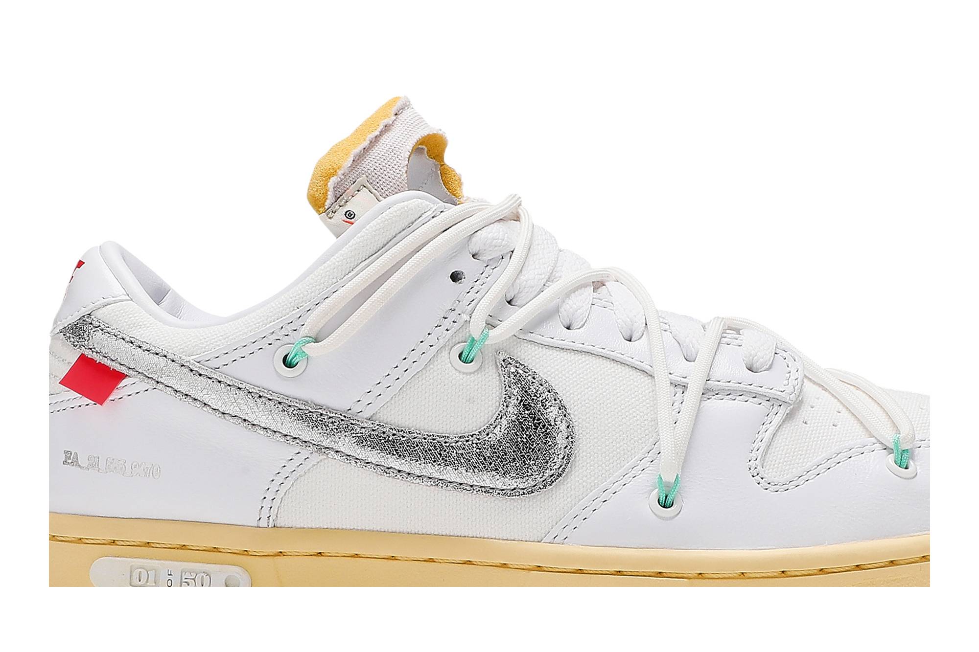 Off-White x Nike Dunk Low 'Dear Summer - 01 of 50' DM1602-127 - Image 2