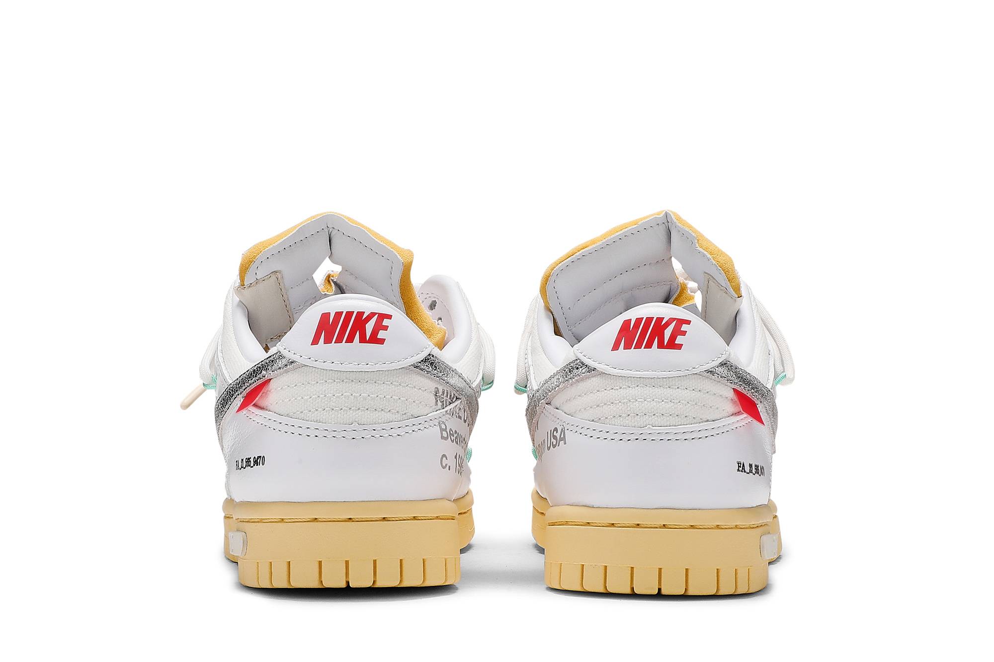 Off-White x Nike Dunk Low 'Dear Summer - 01 of 50' DM1602-127 - Image 6