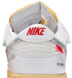 Off-White x Nike Dunk Low 'Dear Summer - 01 de 50' DM1602-127 Sizing Off-White x Nike Dunk Low 'Dear Summer - 01 de 50' DM1602-127