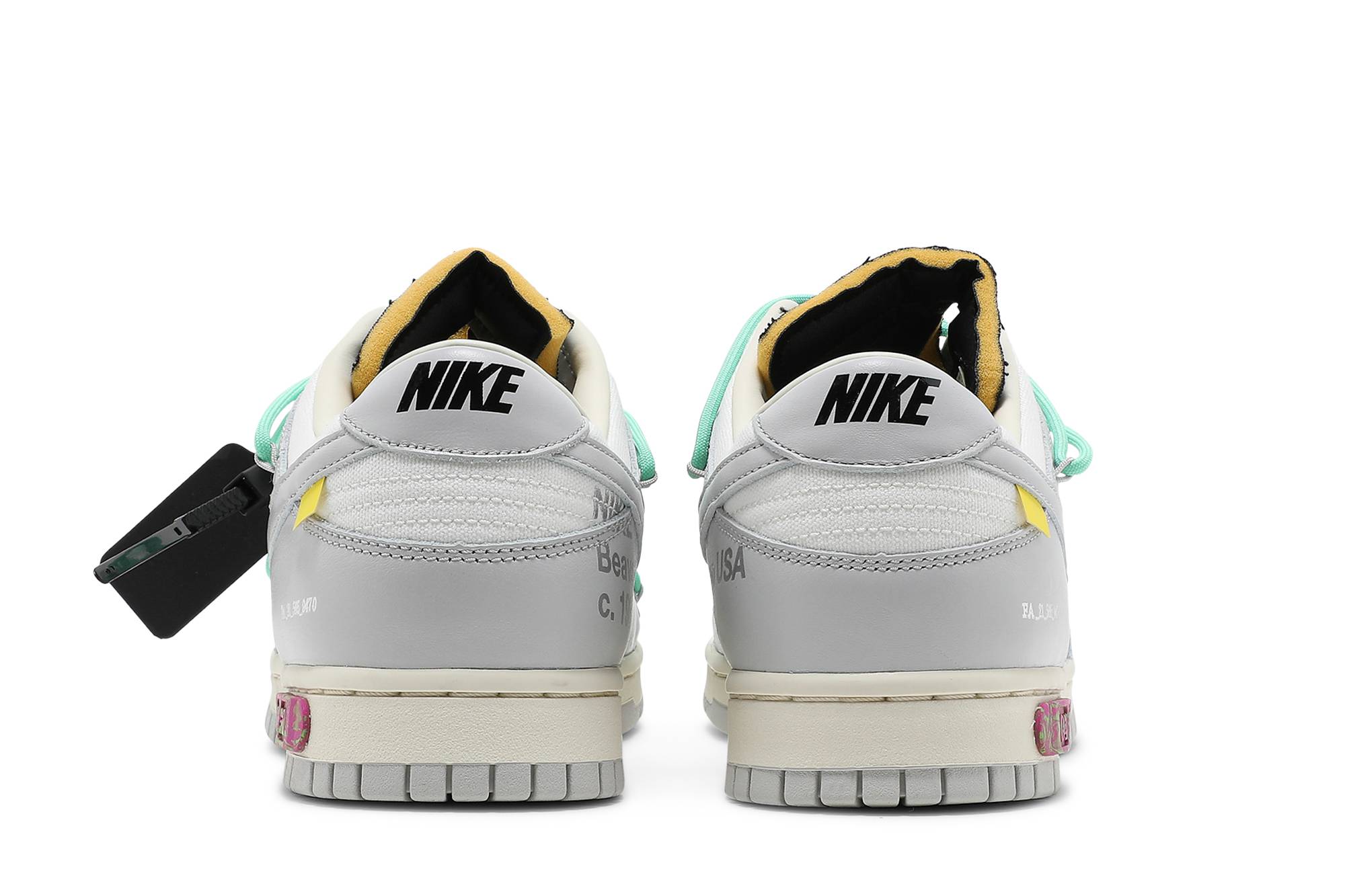 Off-White x Nike Dunk Low 'Dear Summer - 04 of 50' DM1602-114 - Image 6