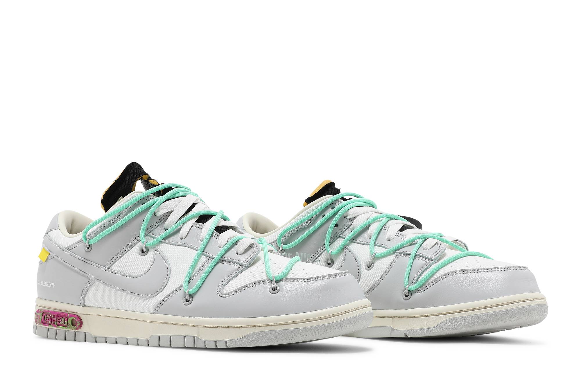 Off-White x Nike Dunk Low 'Dear Summer - 04 of 50' DM1602-114 - Image 8