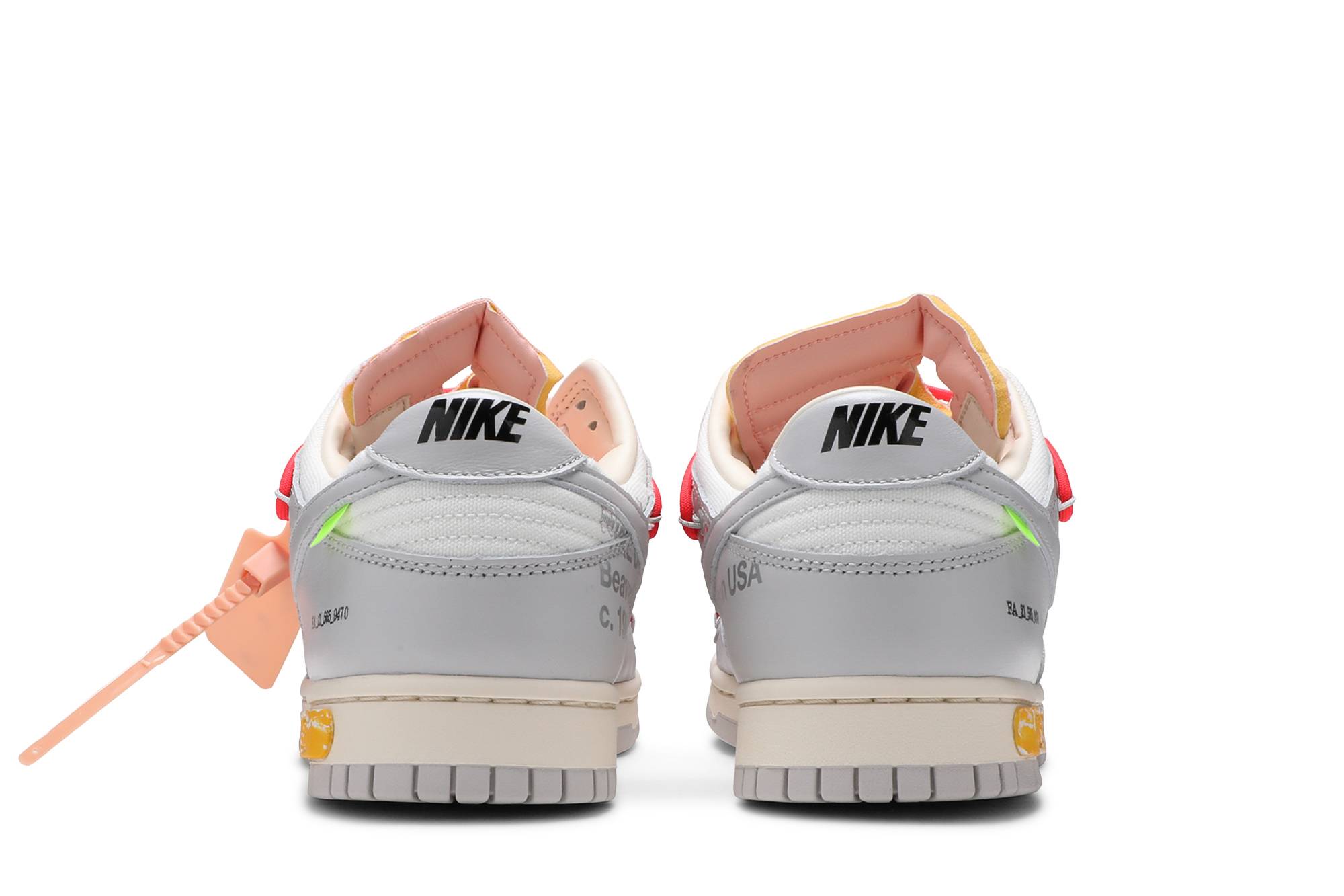 Off-White x Nike Dunk Low 'Dear Summer - 06 of 50' DM1602-110 - Image 6