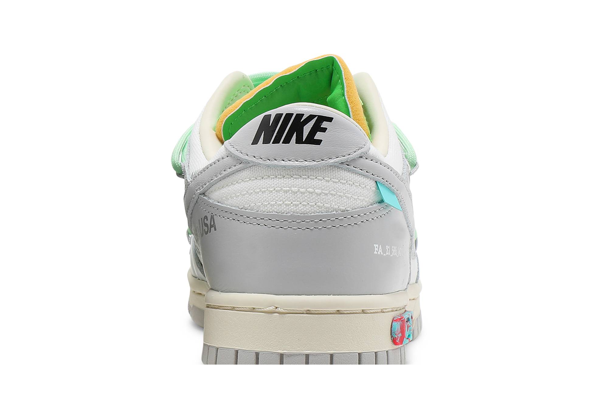 Sizing Off-White x Nike Dunk Low 'Dear Summer - 07 de 50' DM1602-108