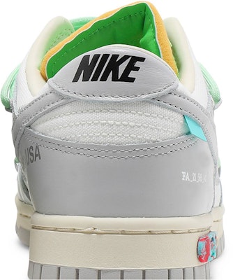 Off-White x Nike Dunk Low 'Dear Summer - 07 de 50' DM1602-108 Sizing Off-White x Nike Dunk Low 'Dear Summer - 07 de 50' DM1602-108