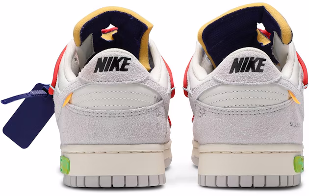Off-White x Nike Dunk Low 'Dear Summer - 13 dari 50' DJ0950-110 Details for Off-White x Nike Dunk Low 'Dear Summer - 13 dari 50' DJ0950-110