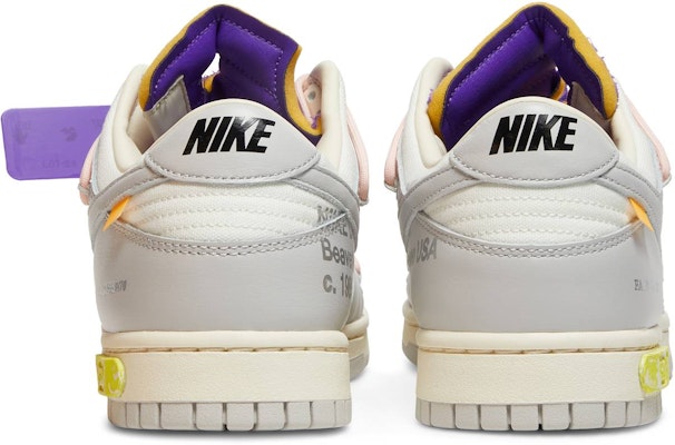 오프화이트 x 나이키 덩크 로우 '디어 썸머 - 24/50' DM1602-119 Details for 오프화이트 x 나이키 덩크 로우 '디어 썸머 - 24/50' DM1602-119