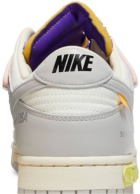 오프화이트 x 나이키 덩크 로우 '디어 썸머 - 24/50' DM1602-119 Sizing 오프화이트 x 나이키 덩크 로우 '디어 썸머 - 24/50' DM1602-119