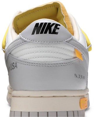 Off-White x Nike Dunk Low 'Dear Summer - 29 of 50' DM1602-103 Sizing Off-White x Nike Dunk Low 'Dear Summer - 29 of 50' DM1602-103