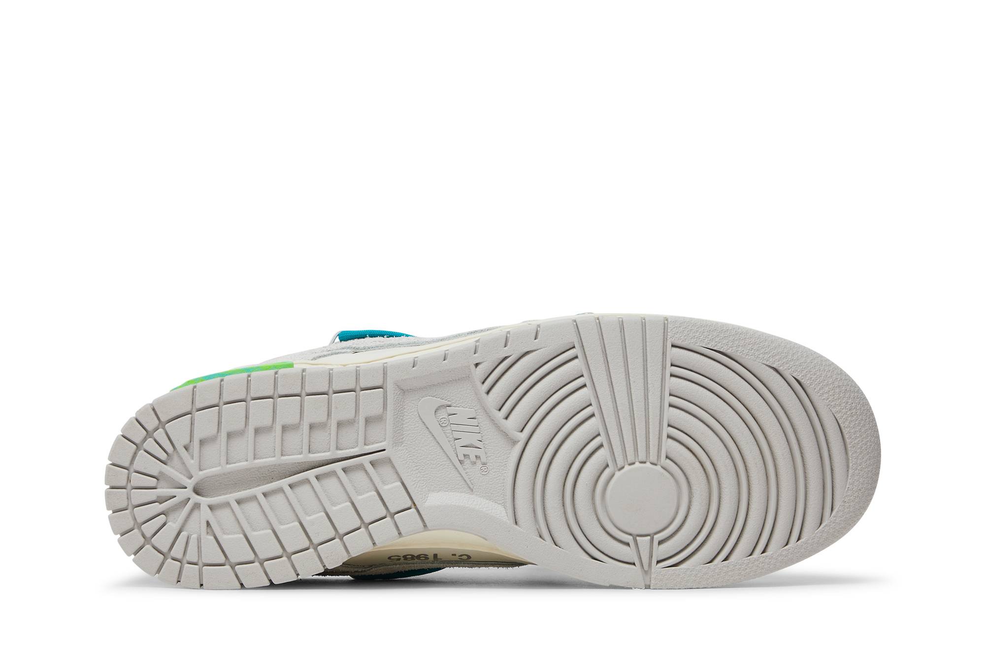 Shop Off-White x 耐克 Dunk Low 'Dear Summer - 50 系列之 36' DJ0950-107