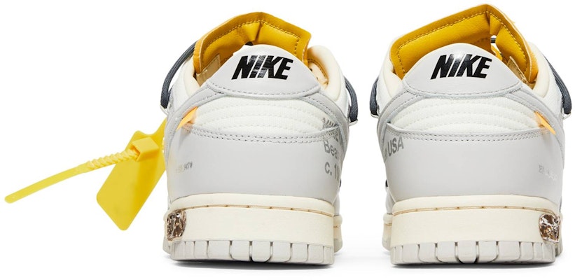 오프 화이트 x 나이키 덩크 로우 '디어 서머 - 41/50' DM1602-105 Details for 오프 화이트 x 나이키 덩크 로우 '디어 서머 - 41/50' DM1602-105